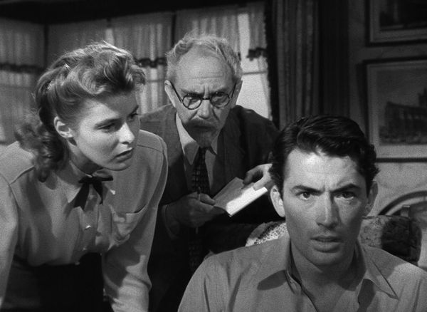 Gregory Peck with amnesia in Spellbound